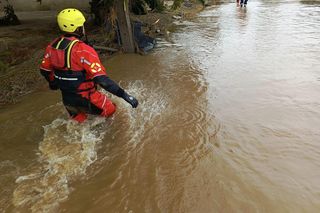 Ratownicy Zachodniopomorskiego WOPR pomagają na południu Polski
