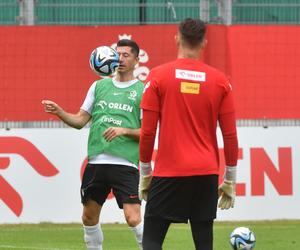 Trening piłkarskiej reprezentacji Polski