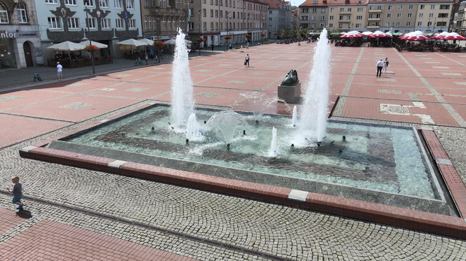 W Bytomiu na Rynku miała powstać muzyczna fontanna... Pomysł powraca 