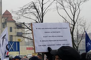 Mieszkańcy Katowic bronią placu Szewczyka