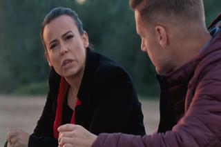 M jak miłość odc. 1674. Magda (Anna Mucha), Paweł (Rafał Mroczek)