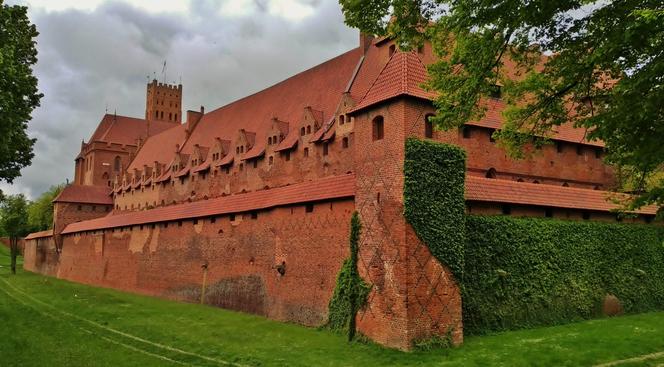 Malbork, największy ceglany zamek w Europie