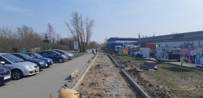 Ścieżka rowerowa na Motoarenę