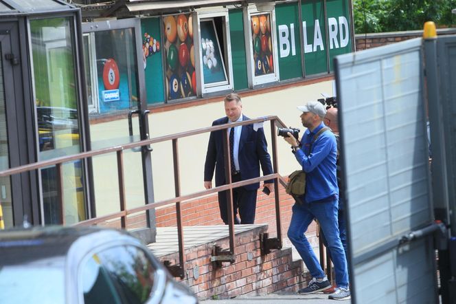 Zjechali na spotkanie do siedziby PiS na Nowogrodzką  -- 
