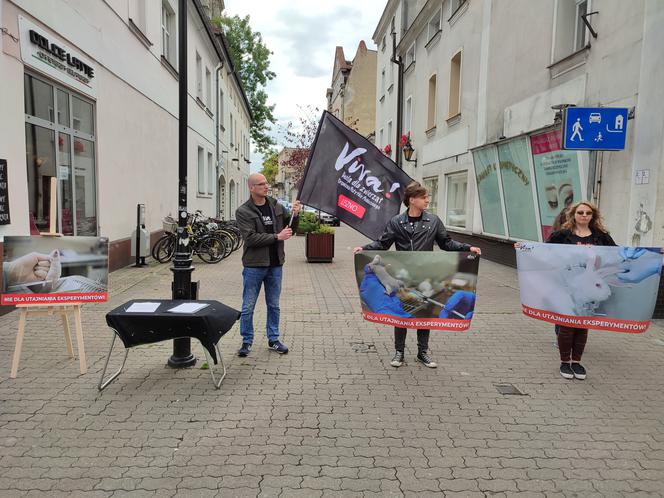 Fundacja VIVA protestuje w Lesznie