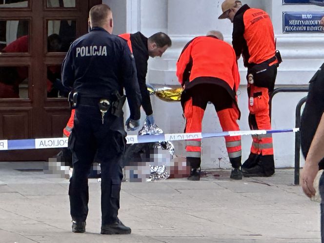 Masakra siekiera na Uniwersytecie Warszawskim. Kobieta z podciętą głową