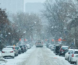 Sypnie śniegiem w warmińsko-mazurskim. Możliwa pokrywa śnieżna o grubości 7 cm!