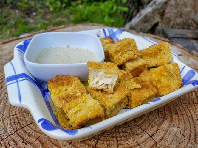 Panierowane tofu