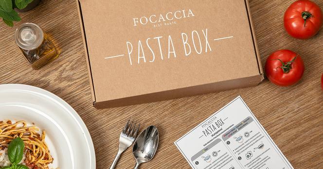 PASTA BOX - danie restauracyjne do przygotowania w domu w 5 minut
