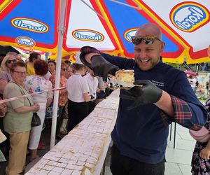 Rzeszów Najdłuższa Kremówka w Polsce