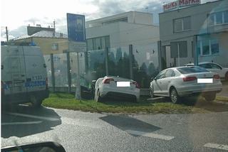 Wypadek na Sikorskiego w Rzeszowie. Dwie osoby ranne [ZDJĘCIE]