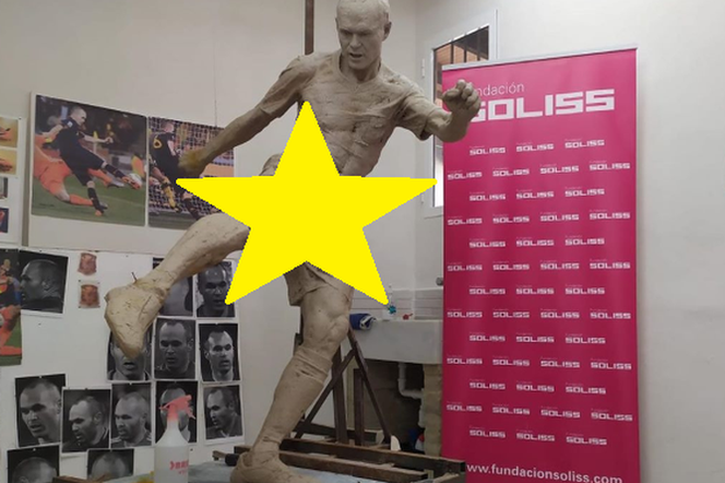 Rzeźba Andresa Iniesty