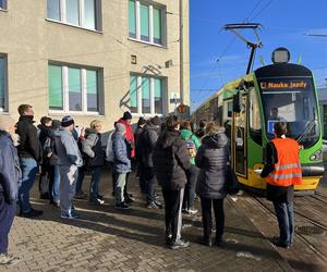 Katarzynki 2023. Zwiedzanie Muzeum MPK Poznań