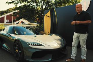 Christian Von Koenigsegg pokazuje, że hipersamochody mogą być praktyczne. ZOBACZ WIDEO