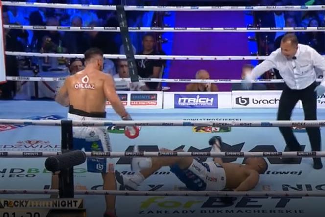 Igor Jakubowski - nokaut na Rocky Boxing Night