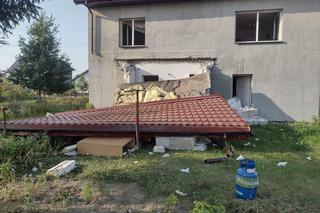 Wybuch gazu w domu w powiecie łukowskim