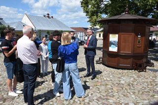 Fotoplastikon na Rynku w Starym Sączu 