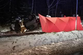 Pijany wjechał do rowu i dachował. Zginął pasażer. Dostał tylko dozór