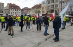 Protest rolników w Bydgoszczy 