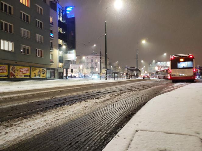 Śnieżyca w Śląskiem. Koszmarne warunki na drogach [ZDJĘCIA]