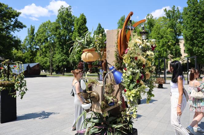 Weekend z florystyką w Lublinie. Zobacz imponujące roślinne instalacje w centrum miasta!