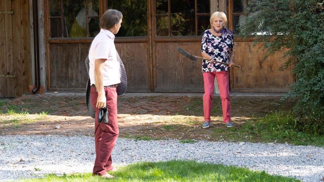 M jak miłość, odc. 1484. Kisielowa (Małgorzata Różniatowska), Robert (Krzysztof Tyniec)