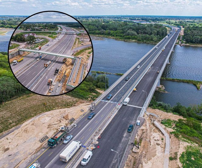 Trasa S7 między Płońskiem a Czosnowem