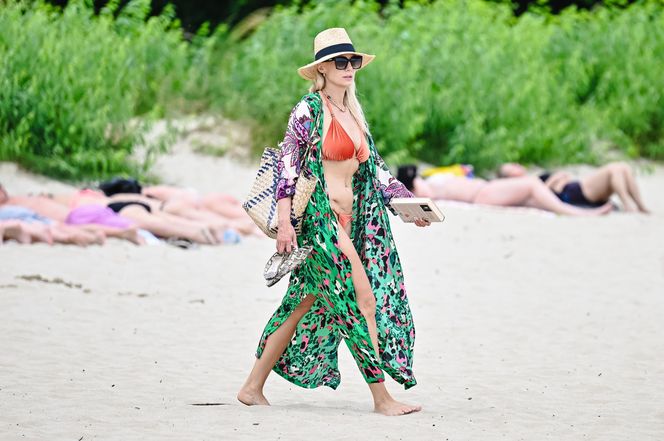 Sylwia Gliwa wypoczywa nad morzem