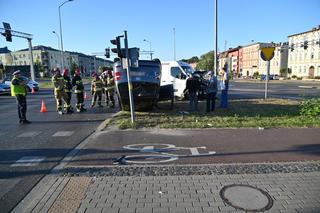 Kolizja na skrzyżowaniu ul. Przyjaciół Żołnierza i Duńskiej