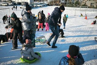 Górka saneczkowa w Klonówcu