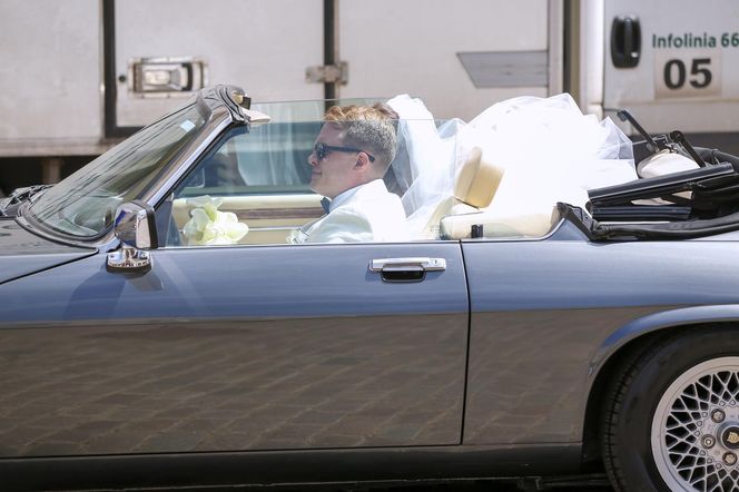 Ślub jak z bajki! Syn Marioli Bojarskiej-Ferenc powiedział tak. Panna młoda nie ukrywała brzuszka