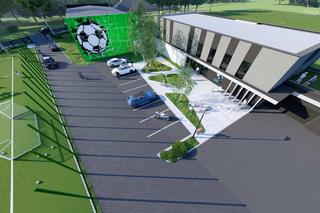 Wizualizacja kompleksu sportowego w Zawadzie