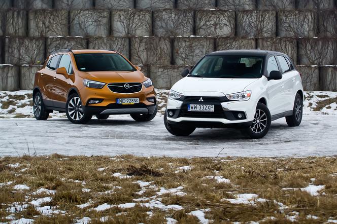 Mitsubishi ASX 1.6 MIVEC 2WD Invite vs. Opel Mokka X 1.6 CDTi 136 KM 4x4 Elite