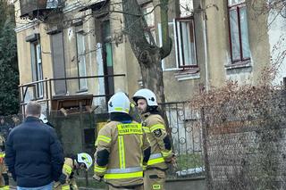 Pożar kamienicy w Grodzisku Mazowieckim. 5 osób w szpitalu, dramatyczna akcja ratunkowa