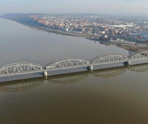 Most kolejowo - drogowy w Grudziądzu