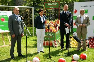 Polskie śniadanie na Euro 2012 - Joanna Mucha, Marek Sawicki