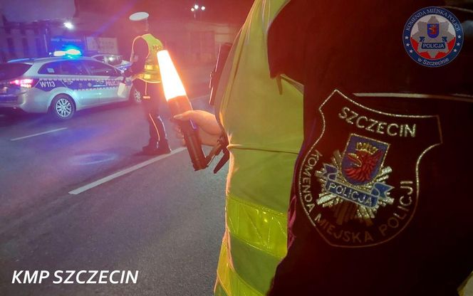 Szczecińscy policjanci dbali o bezpieczeństwo w noc sylwestrową