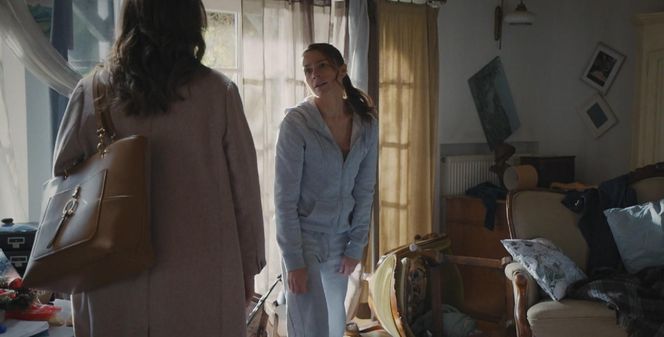 	M jak miłość odc. 1856. Martyna (Magdalena Turczeniewicz), Agata (Lidia Pronobis)