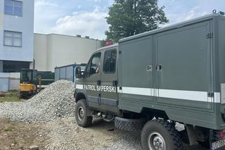 Saperzy interweniowali w centrum Tarnowa. Blisko 200 osób ewakuowanych