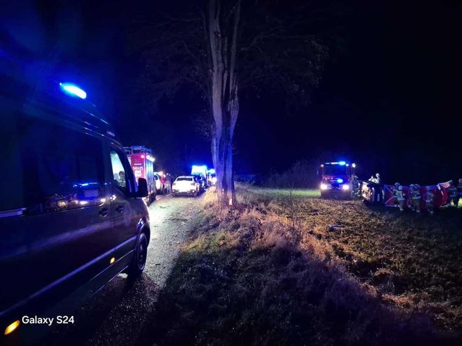 Śmiertelny wypadek nastolatków pod Szczecinkiem