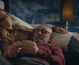 M jak miłość odc. 1868. Sylwia (Hanna Turnau), Adam Werner (Jacek Kopczyński)