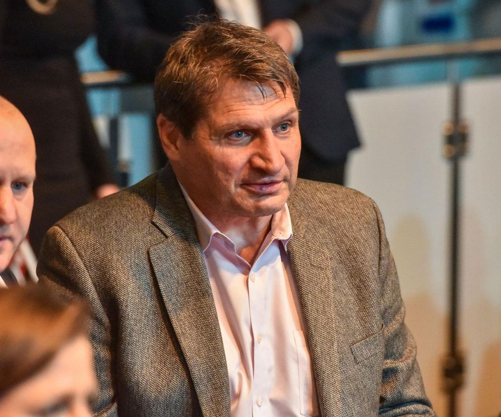 Andrzej Gołota przyjechał do Torunia. Obserwował mecz bokserski Pomorzanina