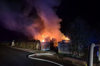 Tragedia pod Tomaszowem Mazowieckim! Kobieta zginęła w pożarze domu