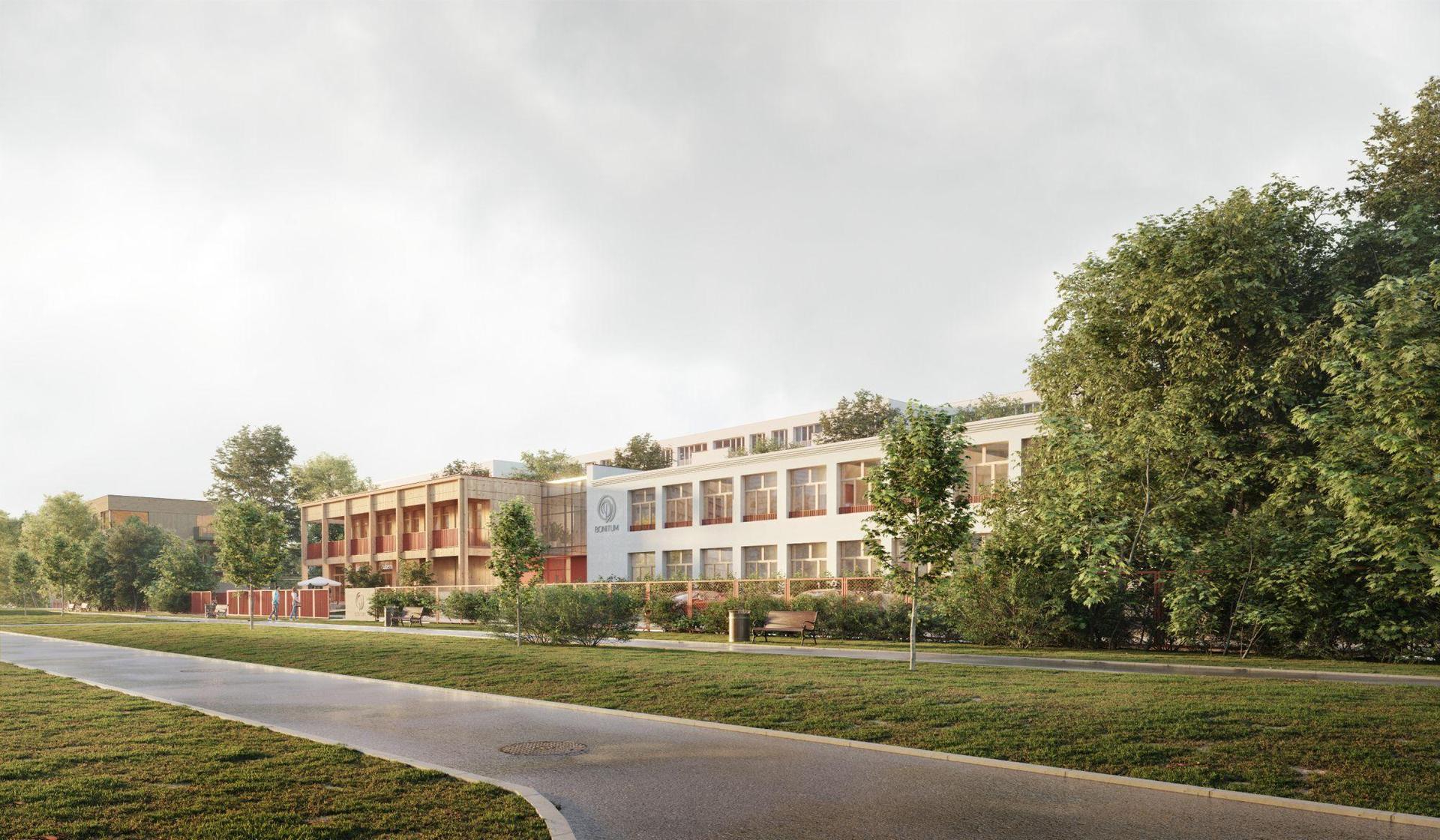 Centrum Consociatio BONITUM we Wrocławiu według projektu Gąska Wojcieszak Pracownia Architektoniczna 