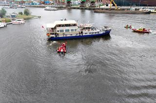 Ćwiczenia na Odrze przed finałem The Tall Ships Races 2024