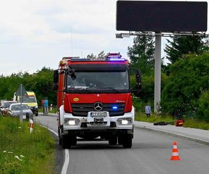 Wypadek nastolatków na hulajnodze