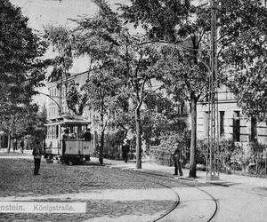 Tramwaje w Olsztynie na zdjęciach sprzed 100 lat. Tak wyglądała pierwsza linia na początku XX wieku!