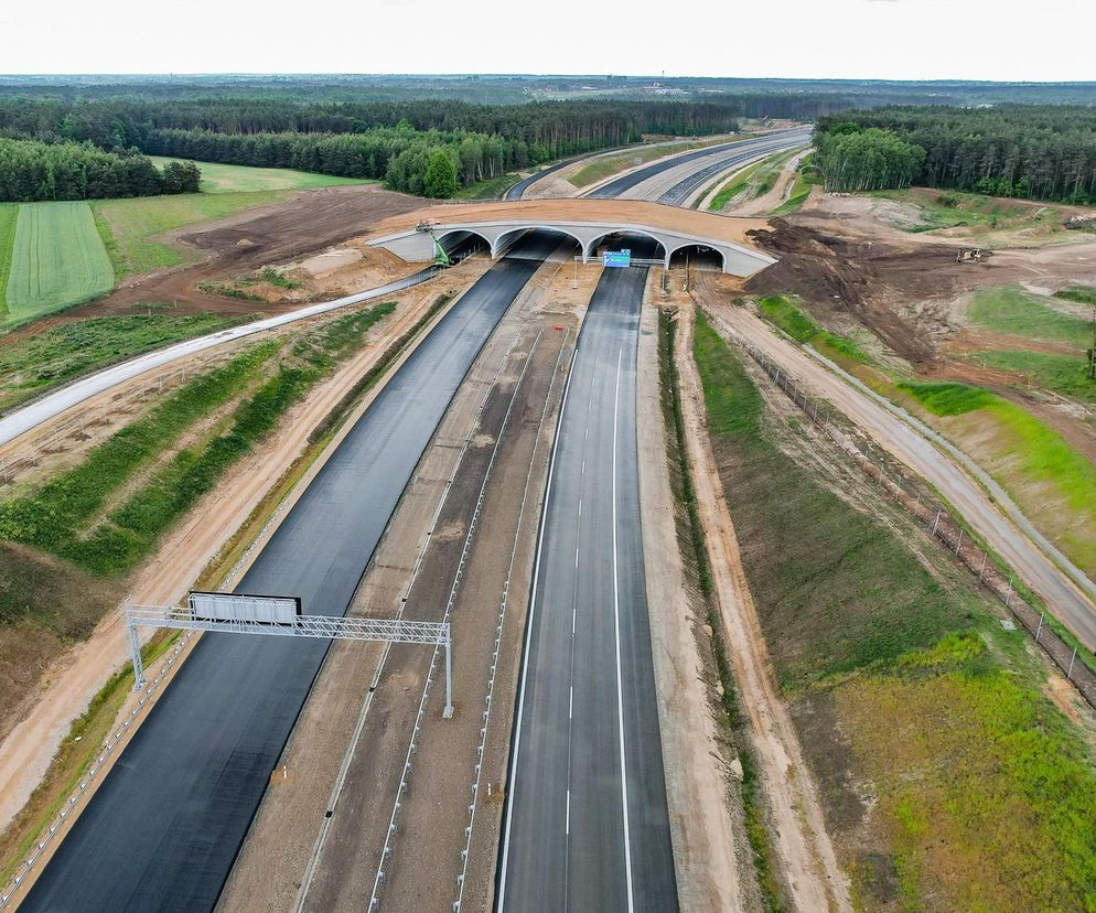 Tak wygląda plac budowy autostrady A2 od węzła Siedlce Zachód do węzła Siedlce Południe 