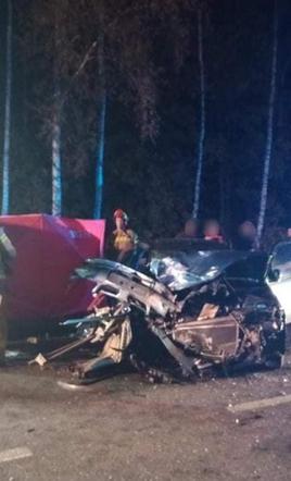 Lipa. Nie żyje drugi uczestnik wypadku! Potworne zderzenie nissana i volvo [ZDJĘCIA]