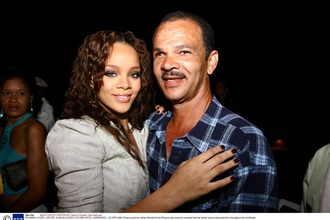 Rihanna i jej ojciec Ronald Fenty